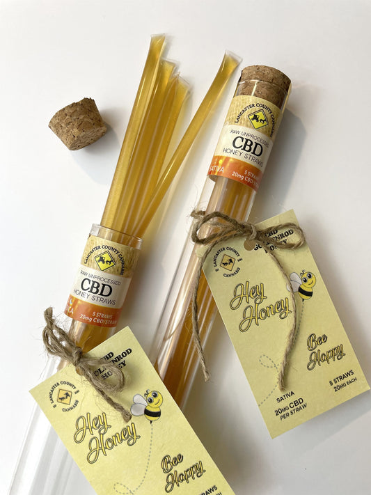 20mg CBD Raw Honey Sticks