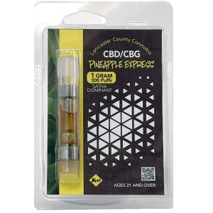 Pineapple Express Sativa CBD/CBG Vape Carts